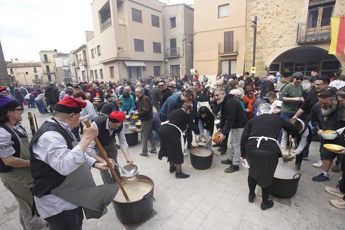 Verges dinar popular carnaval sopa de Verges