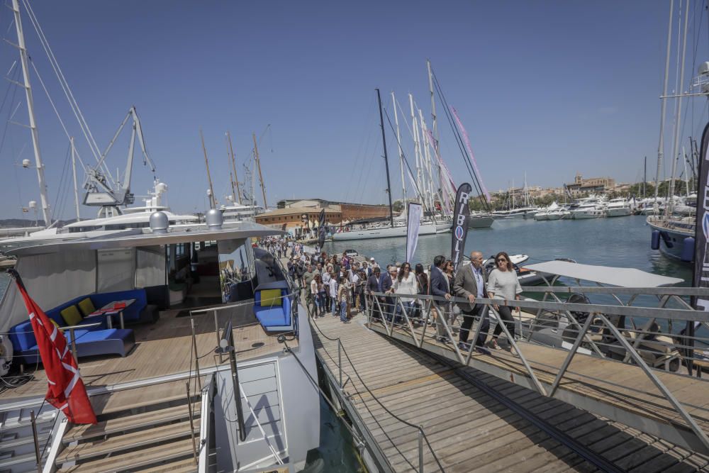 Rundgang auf der Boatshow in Palma 2018