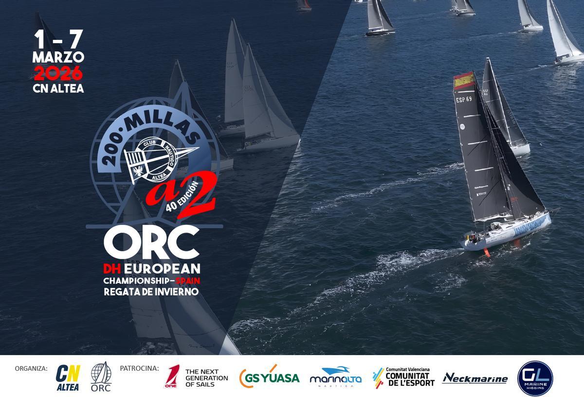 a Comunitat Valenciana se convierte en epicentro europeo de la vela con el Campeonato de Europa ORC A2 en el Club Náutico Altea.