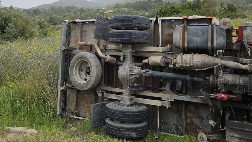 Accidente en Santa Eulària.