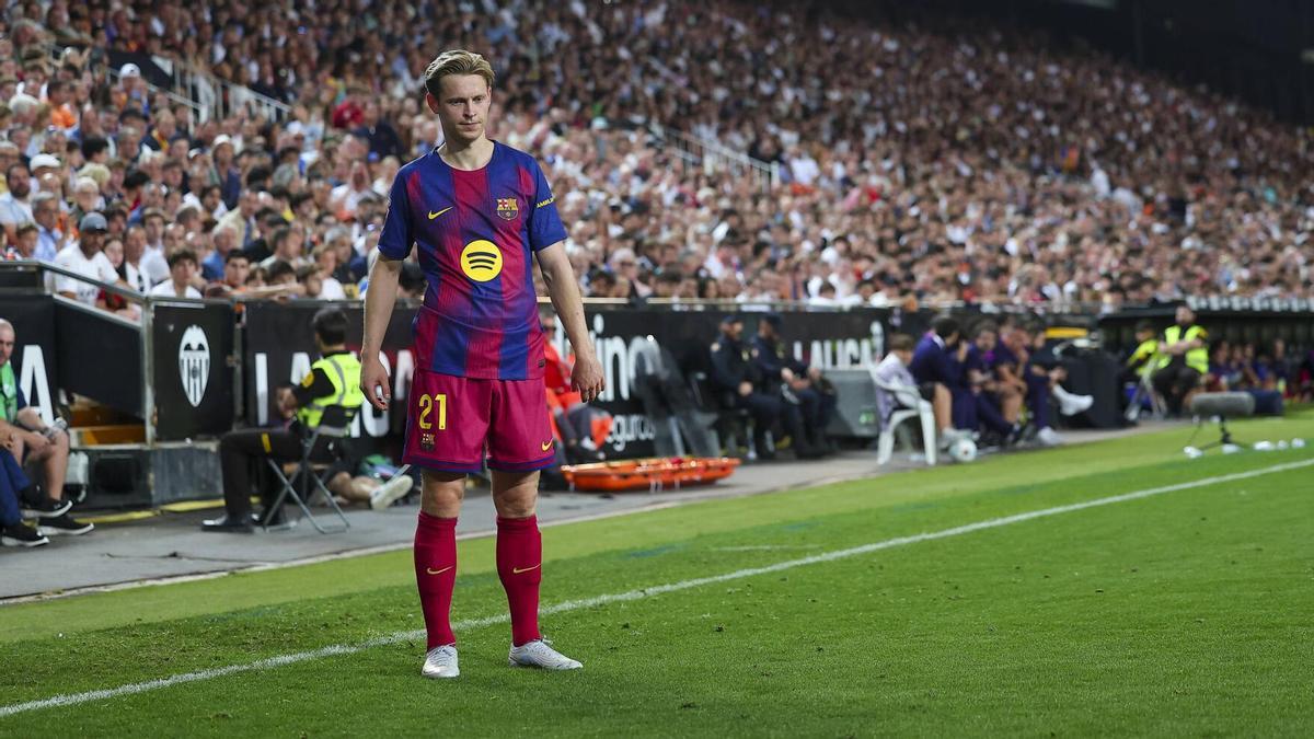 Enésimo contratiempo físico de Frenkie de Jong
