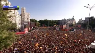Última hora de la celebración de España, en directo: fiesta en Cibeles por el Mundial