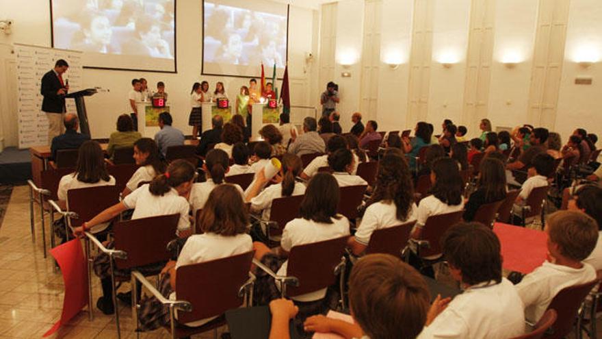 Imagen de archivo de una proyección en el CAC.