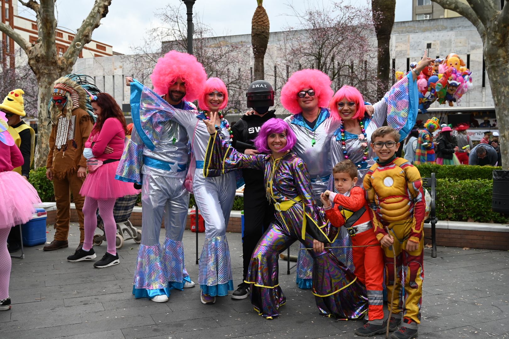 Las imágenes del sábado de Carnaval en Badajoz