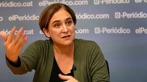 L’alcaldessa de Barcelona, analitza l’actualitat amb Enric Hernàndez