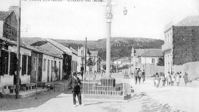 Vista de Cangas, colección Serie Azul