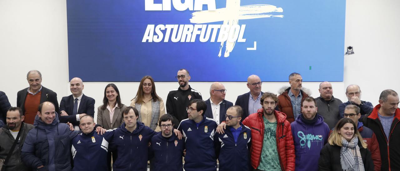 La Federación Asturiana de Fútbol presenta la Liga+Asturfutbol