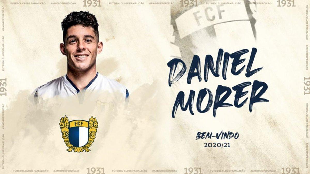 Dani Morer, exjugador del Barça B, ahora en las filas del Famalicao Portugués