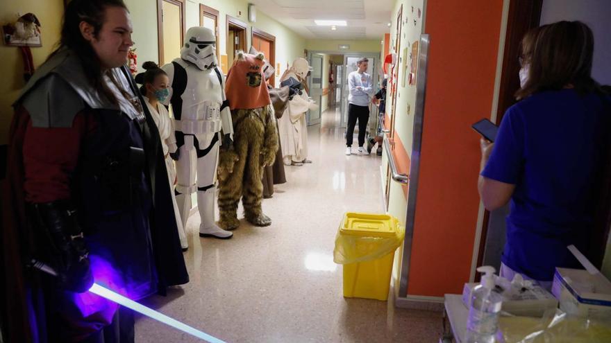 El universo Star Wars se cuela en el hospital