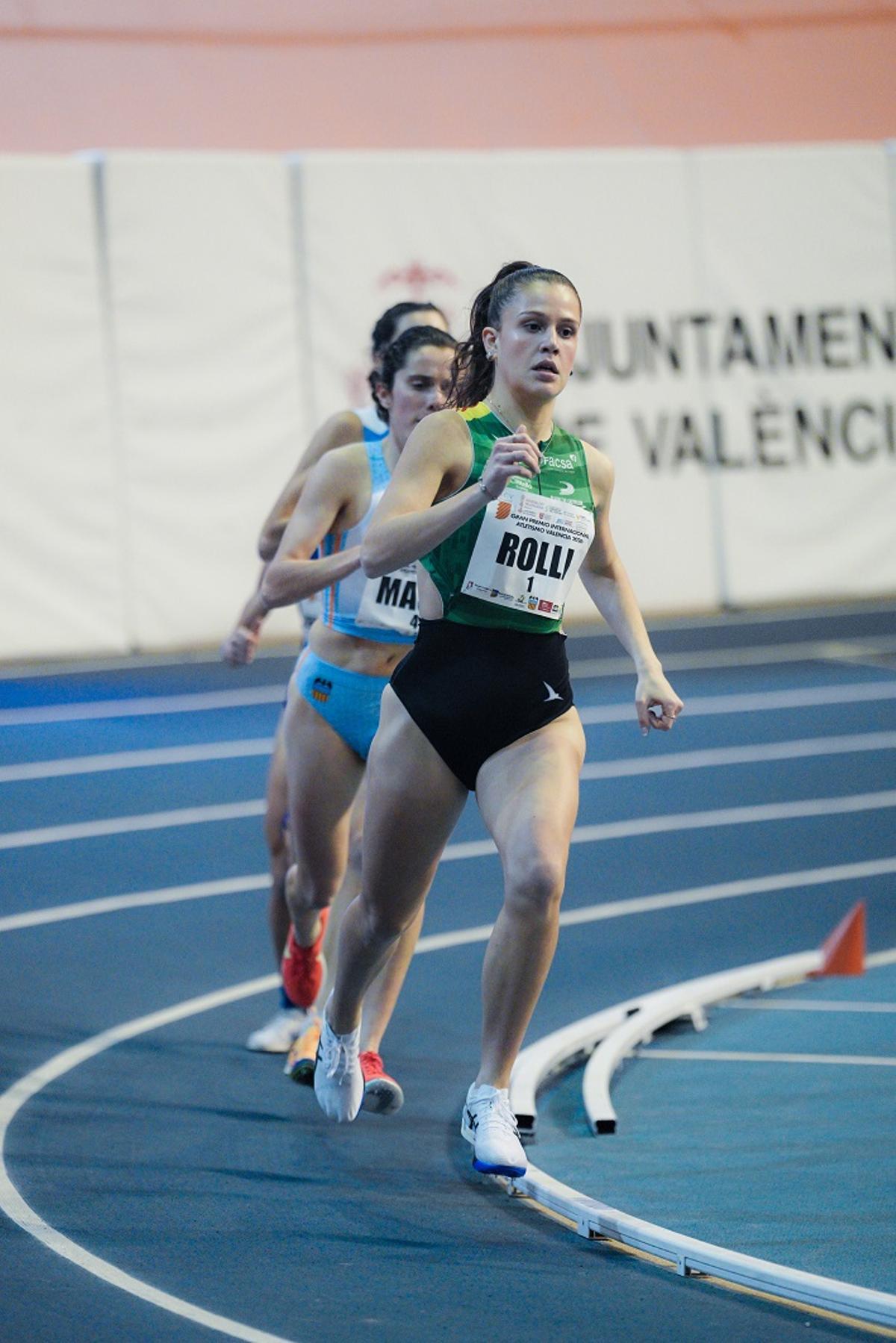 Mara Rolli, en el GP Ciutat de València