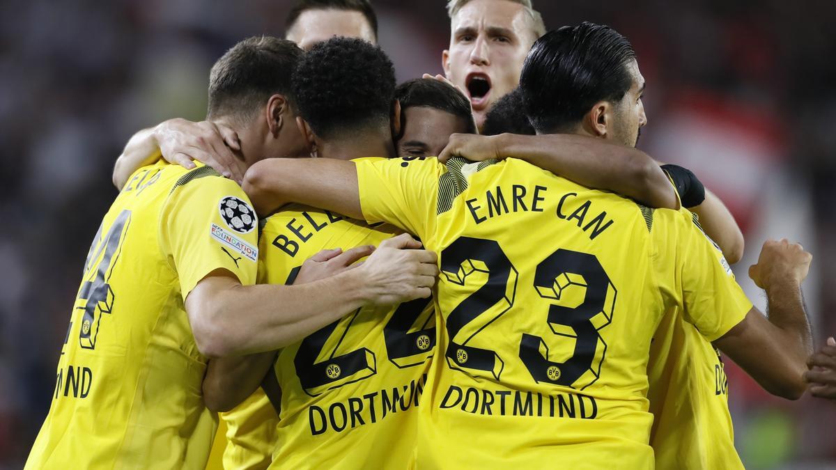 Resumen, goles y highlights del Sevilla 1-4 B. Dortmund de la Jornada 3 de la Fase de Grupos de la Champions League