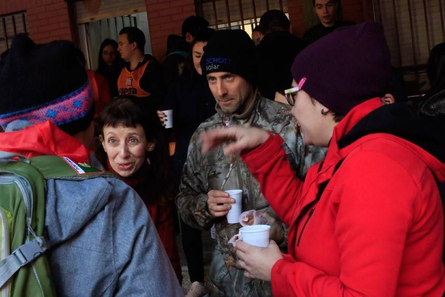 Chocolatada solidaria de alumnos de La Vaguada