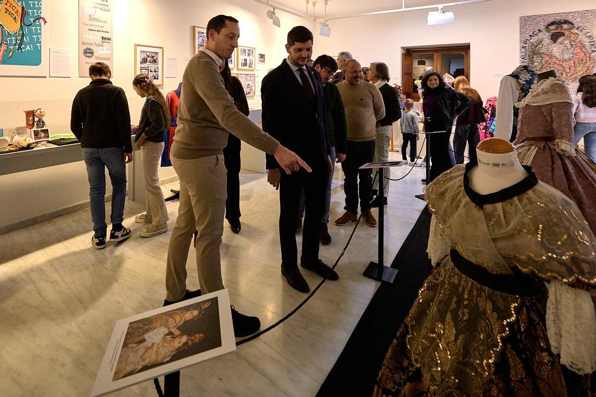 Inauguración de la exposición.