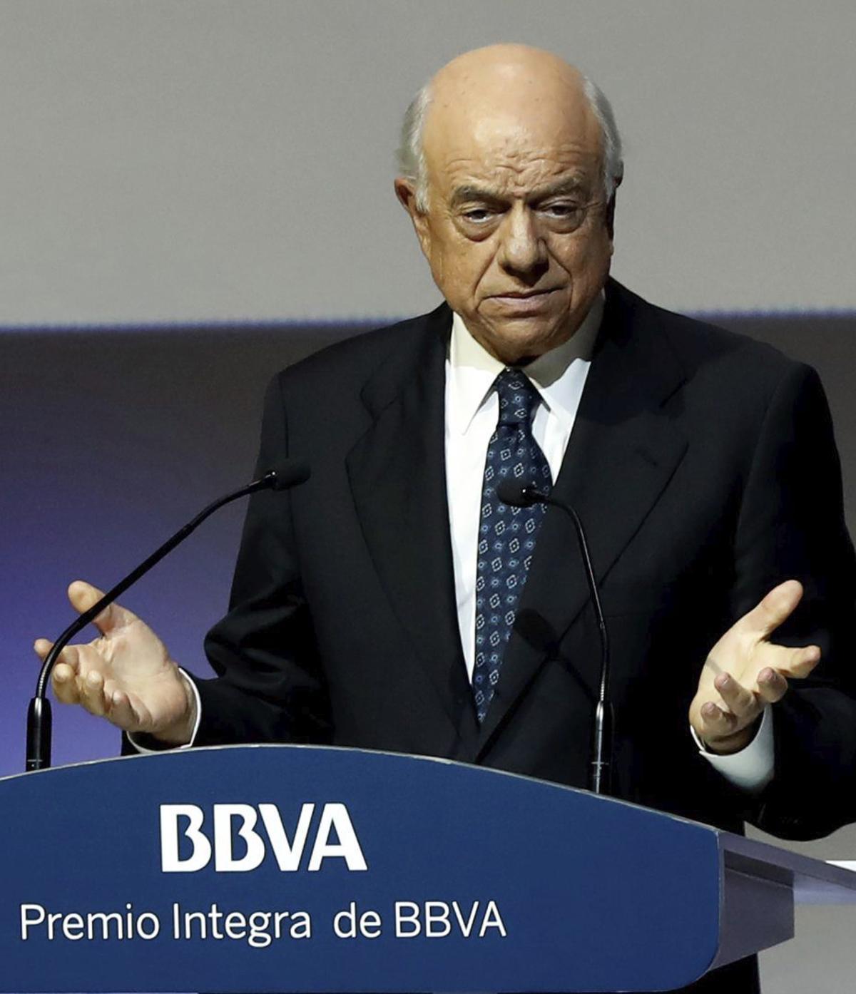 L’Audiència obre judici al BBVA i a Francisco González pel cas Villarejo