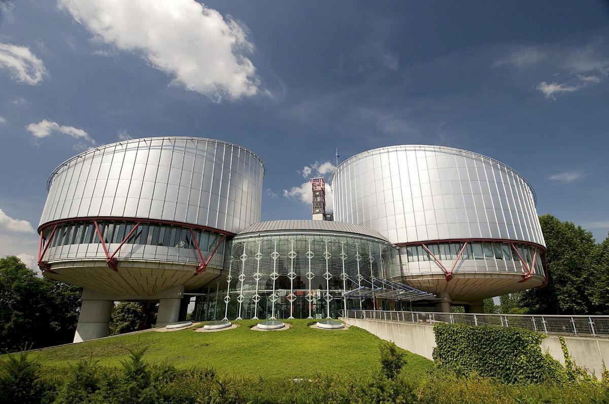 Fachada del El Tribunal Europeo de Derechos Humanos. Fachada del El Tribunal Europeo de Derechos Humanos.