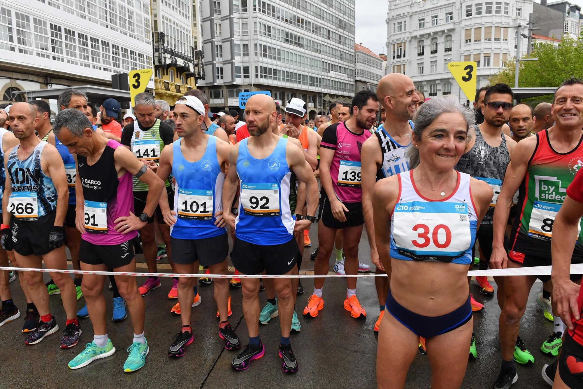 Carrera popular Coruña10: 2.186 corredores cruzaron la línea de meta