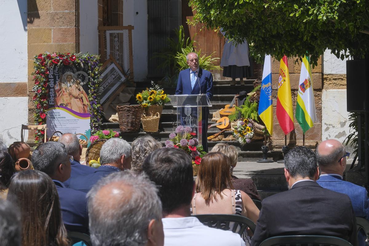 La Fiesta del Pino de Teror es declarada Fiesta de Interés Turístico Nacional