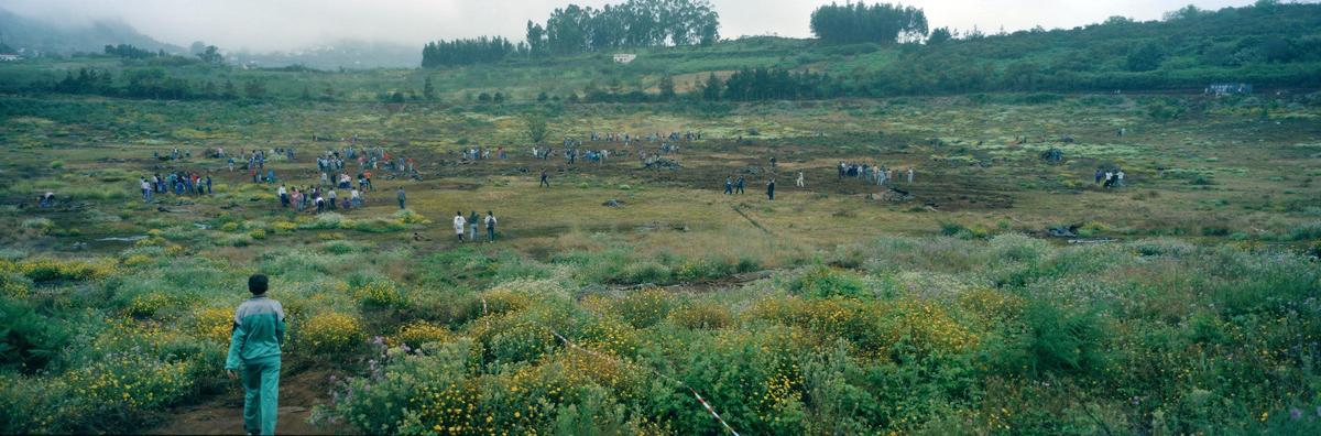 La Laguna de Valleseco, en 1994.