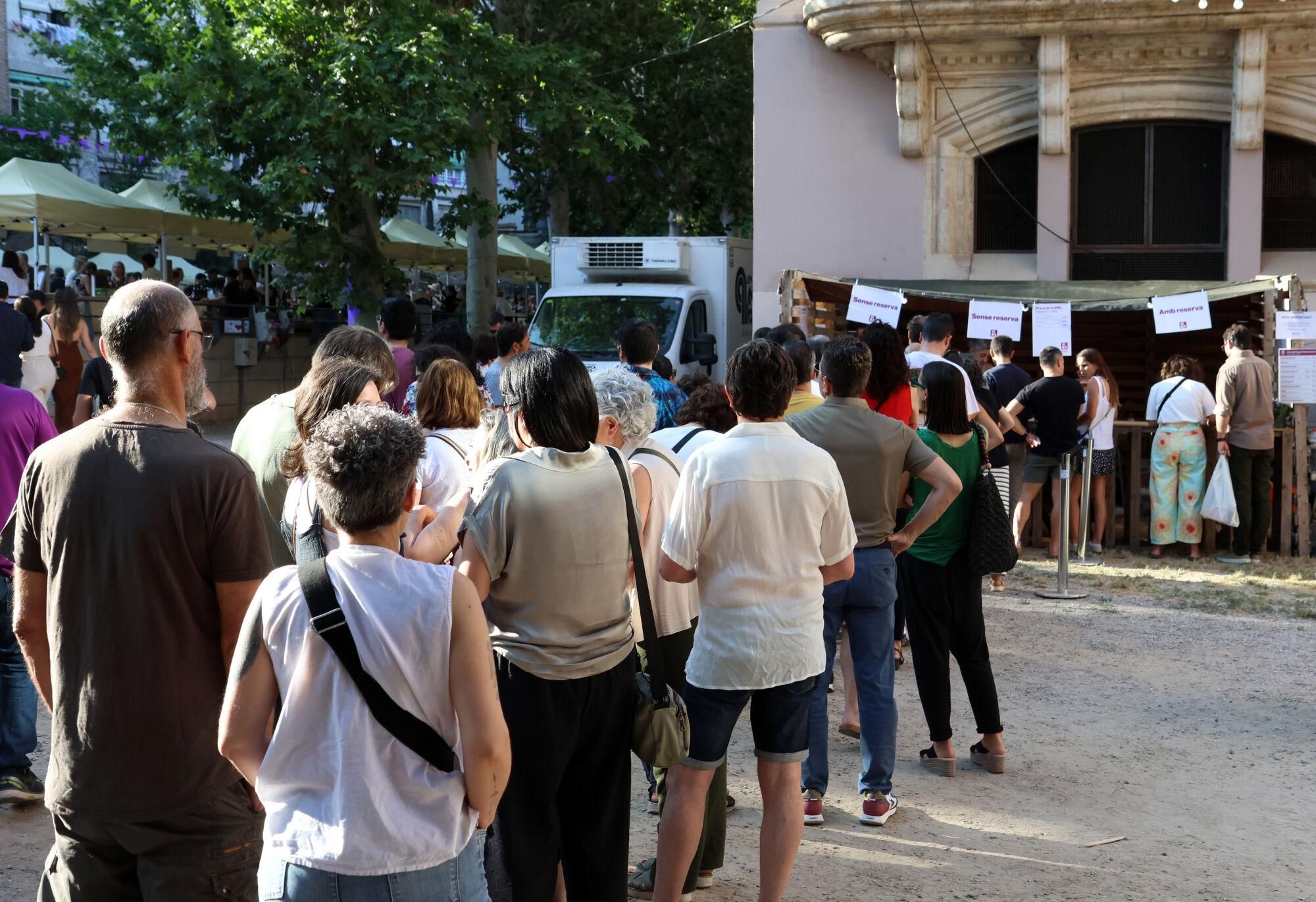 Fira ViBa de Manresa, al pati del Casino