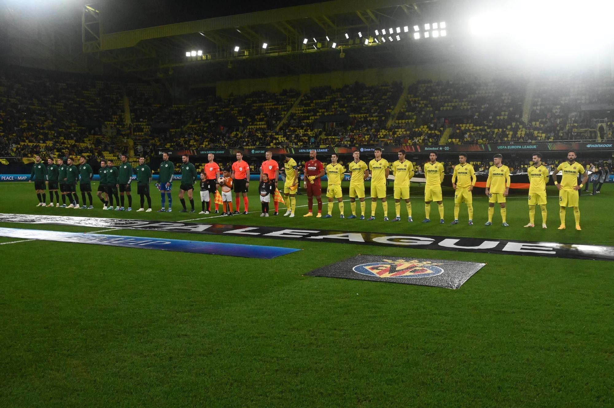 Fotogalería | Las mejores imágenes del Villarreal-Panathinaikos