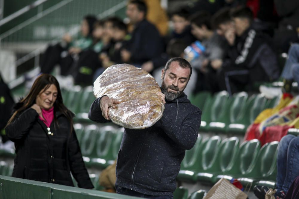 Las imágenes del Elche-Málaga.