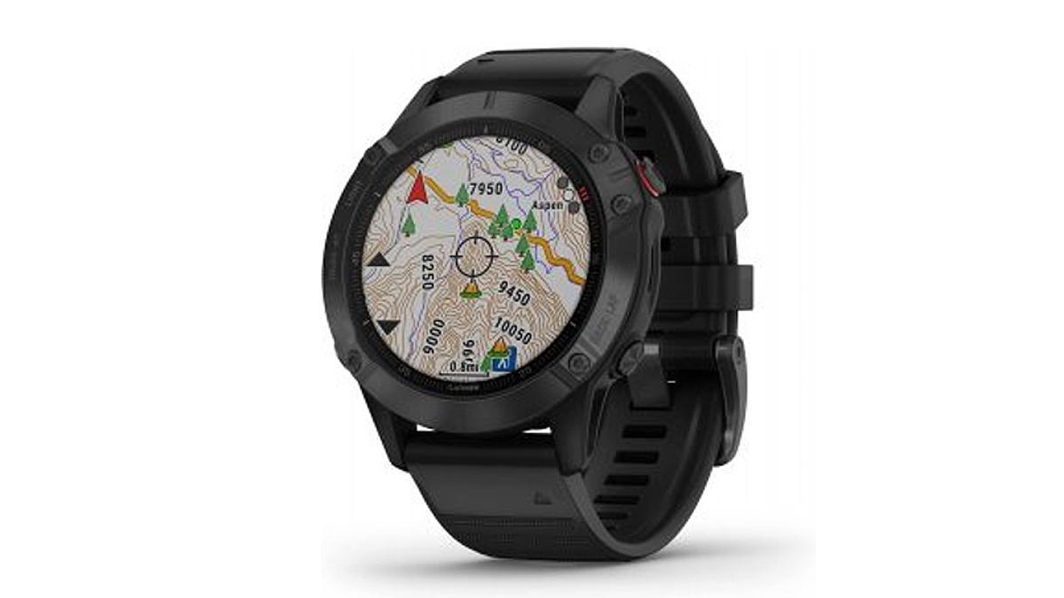 Reloj deportivo de Garmin, modelo Fenix 6X Pro.