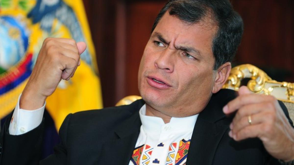 El expresidente de Ecuador, Rafael Correa.