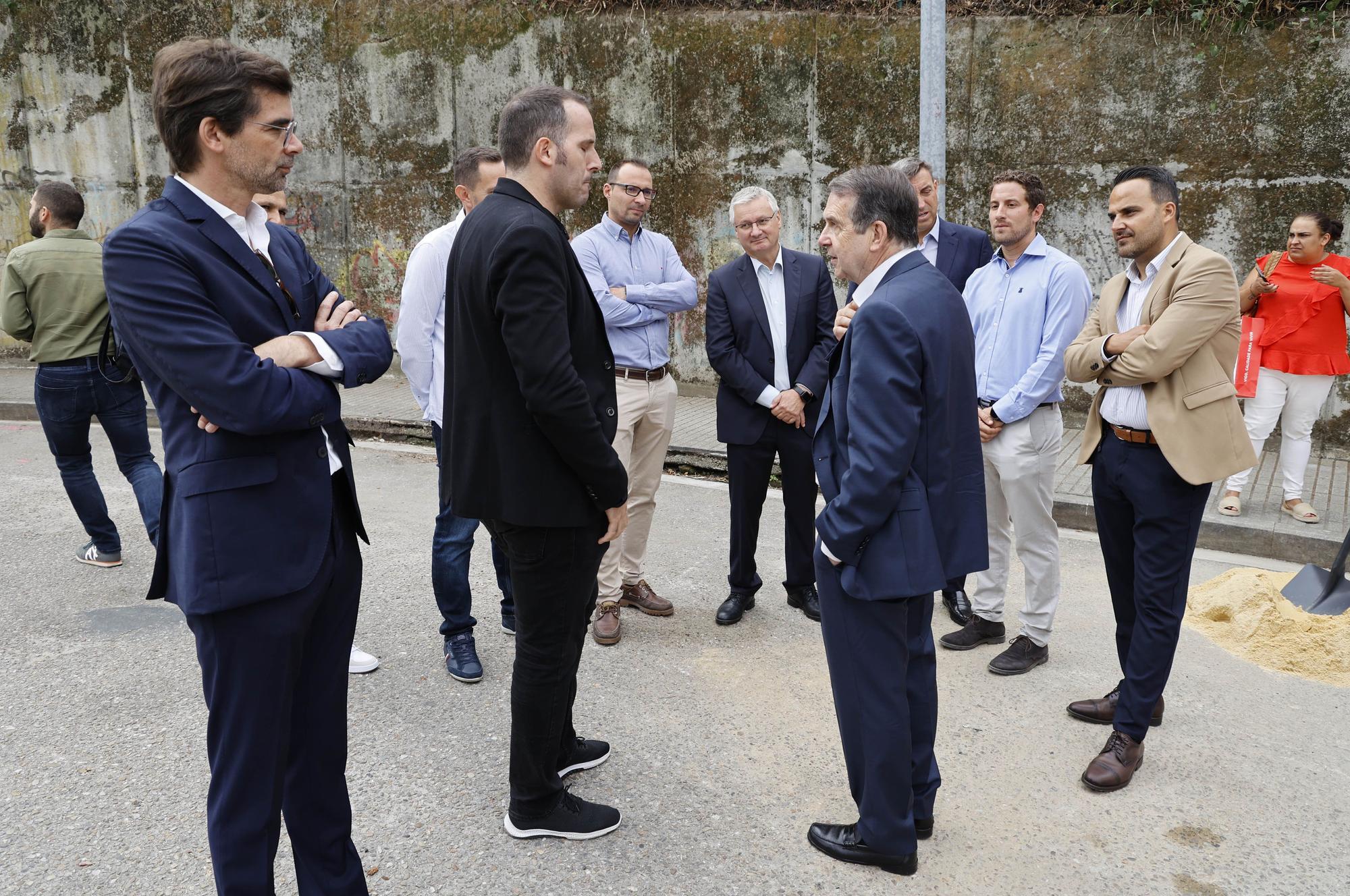 El ascensor HALO entre García Barbón y Vialia ya tiene su primera piedra