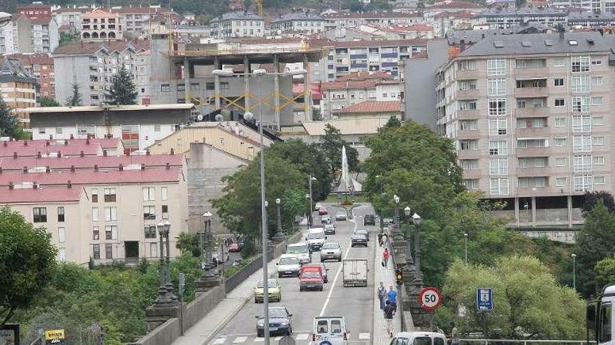 Vista del casco urbano de Ourense. // Iñaki Osorio