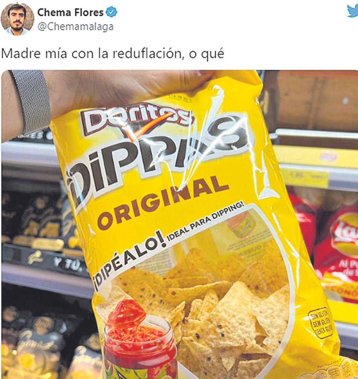 Reduflación: paquetes de papas al mismo precio con menos cantidad