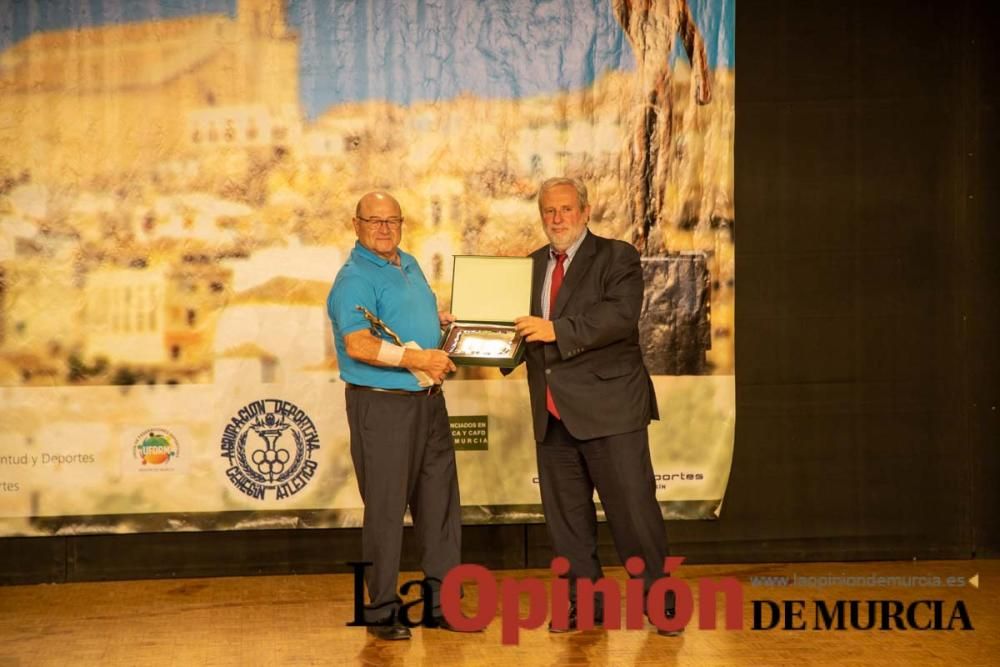 Gala de premios al Deporte murciano en Cehegín