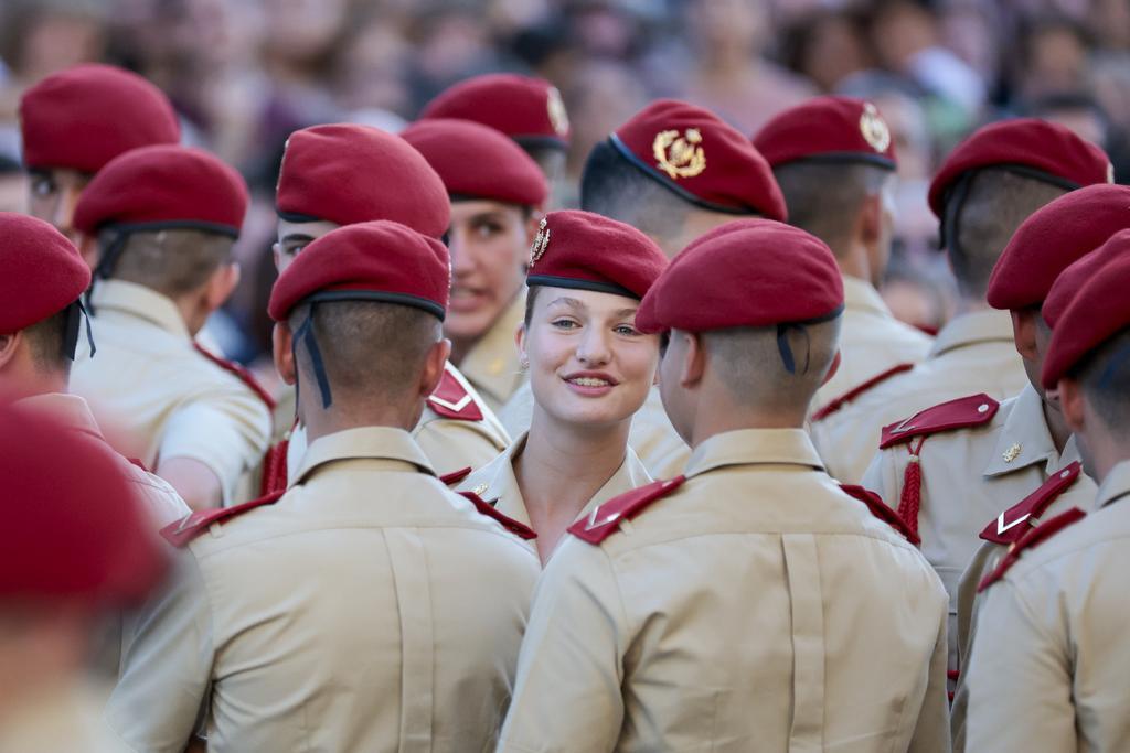 La princesa Leonor en Zaragoza