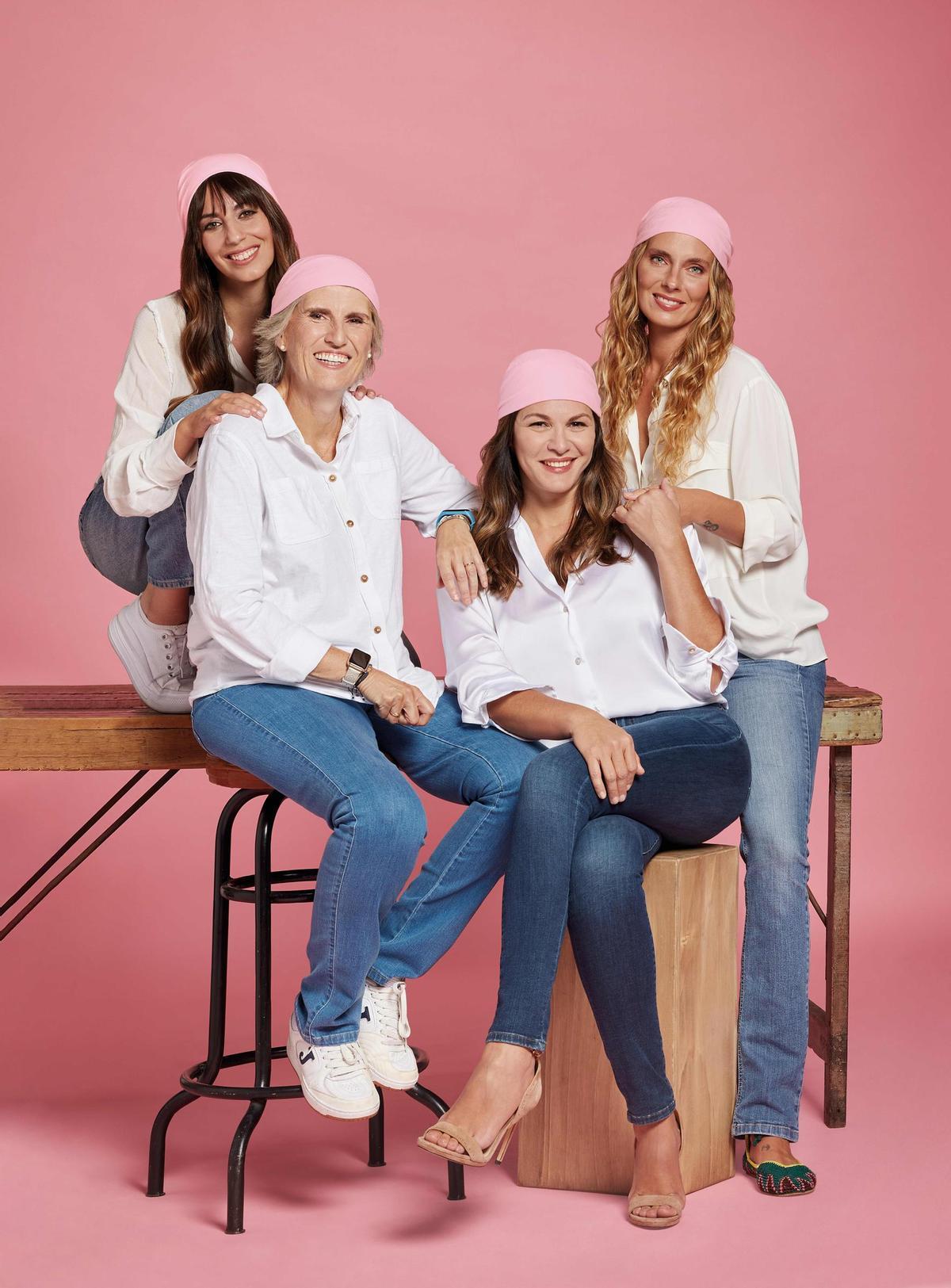 Fabiola Martínez, Alejandra Osborne, Almudena Cid y Paloma del Río se unen a la lucha de Ausonia contra el cáncer de mama.