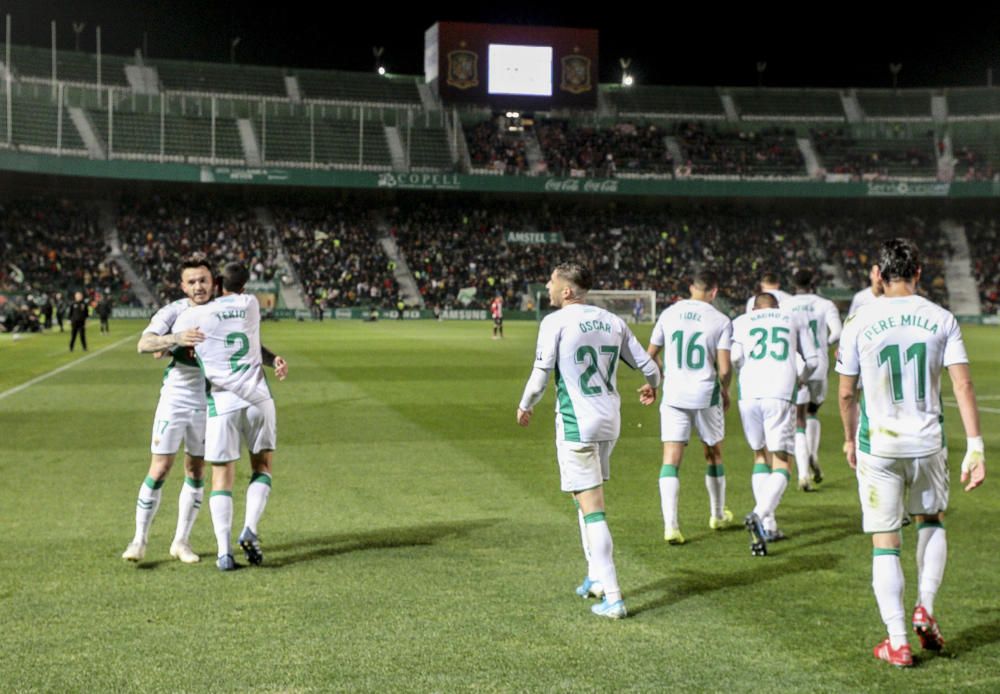 El Elche aguanta hasta el séptimo penalti pero cae ante el Athletic en la Copa del Rey