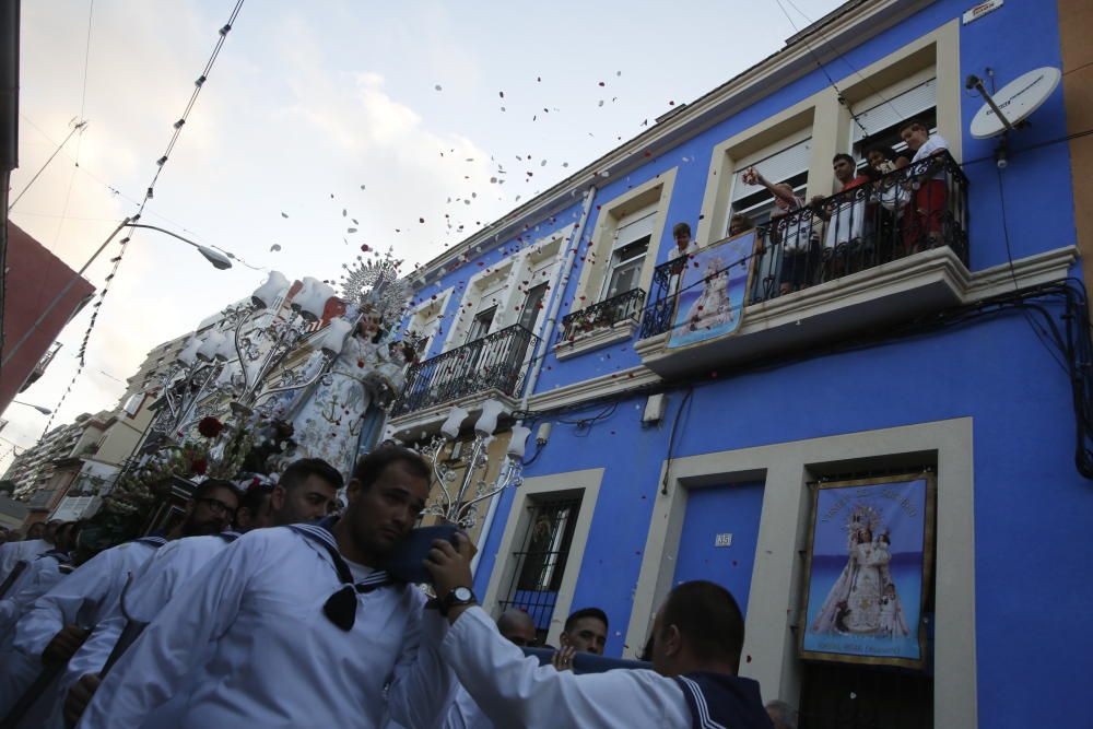 Procesión en honor a la Virgen del Socorro