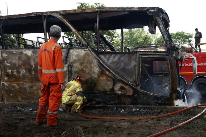 Al menos 16 muertos y 28 heridos en un accidente de autobús en Egipto