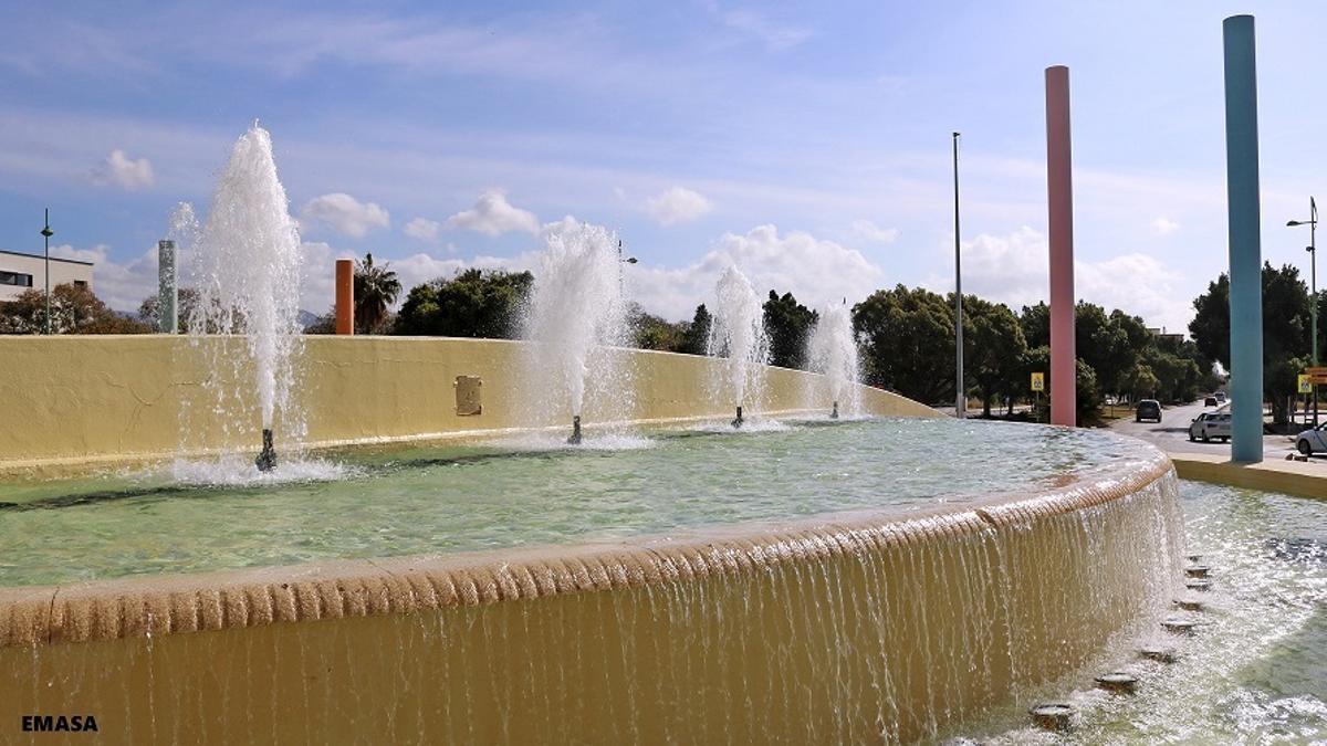 Fuente de los Colores de Teatinos.