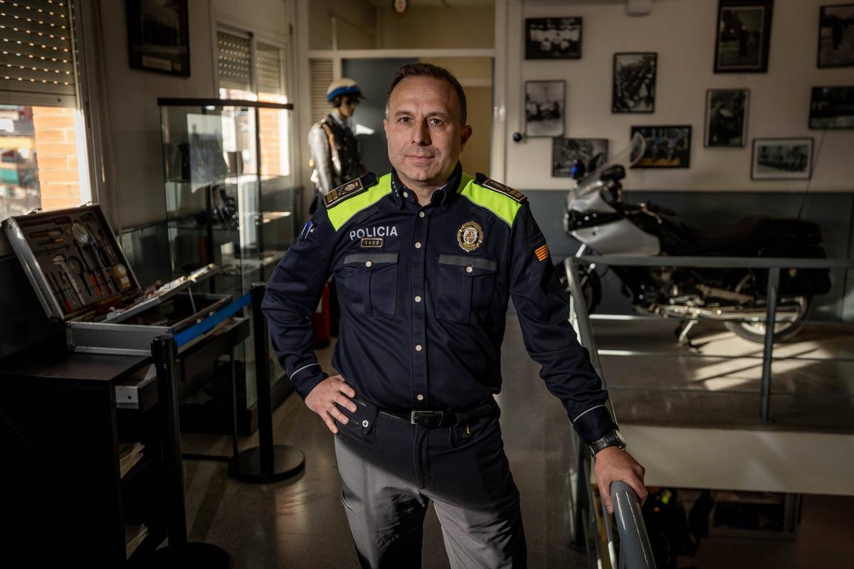 Óscar Parada, nuevo jefe de la Guardia Urbana de Badalona.