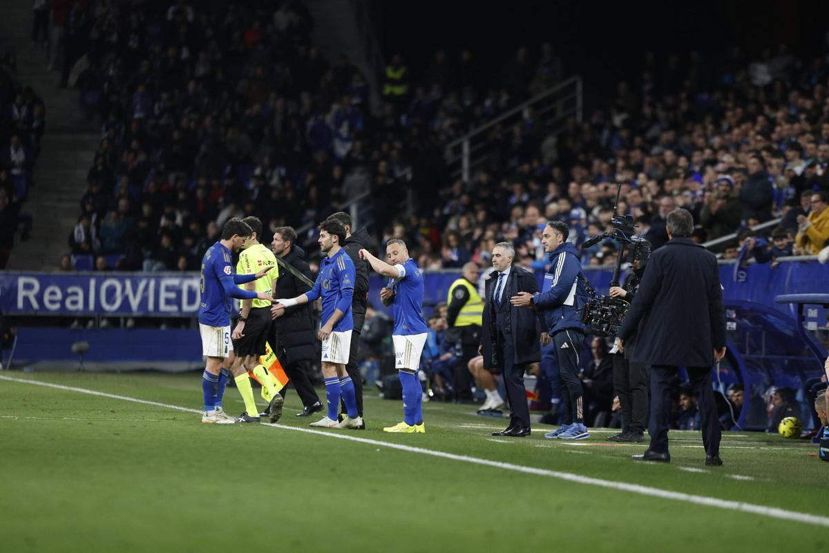 EN IMÁGENES: La cruel derrota del Real Oviedo ante el Atlético de Madrid