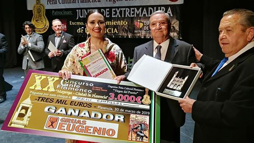 premio flamenco para araceli campillos