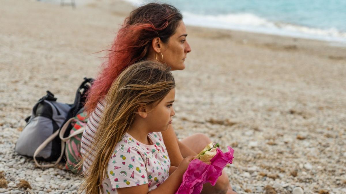 La pequeña Leire Marín Vera se preparaba emocionalmente antes de cada escena.