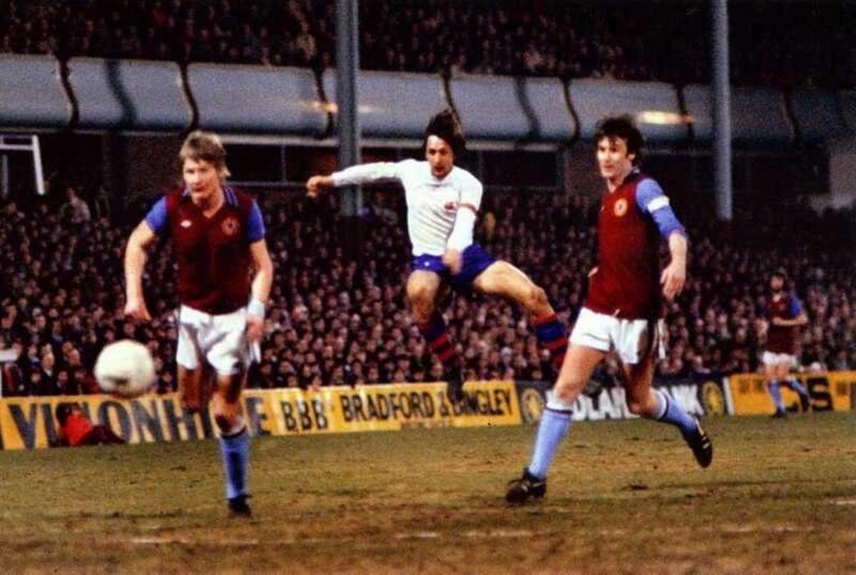 Birmingham Barça de 1978, Cruyff de blanco