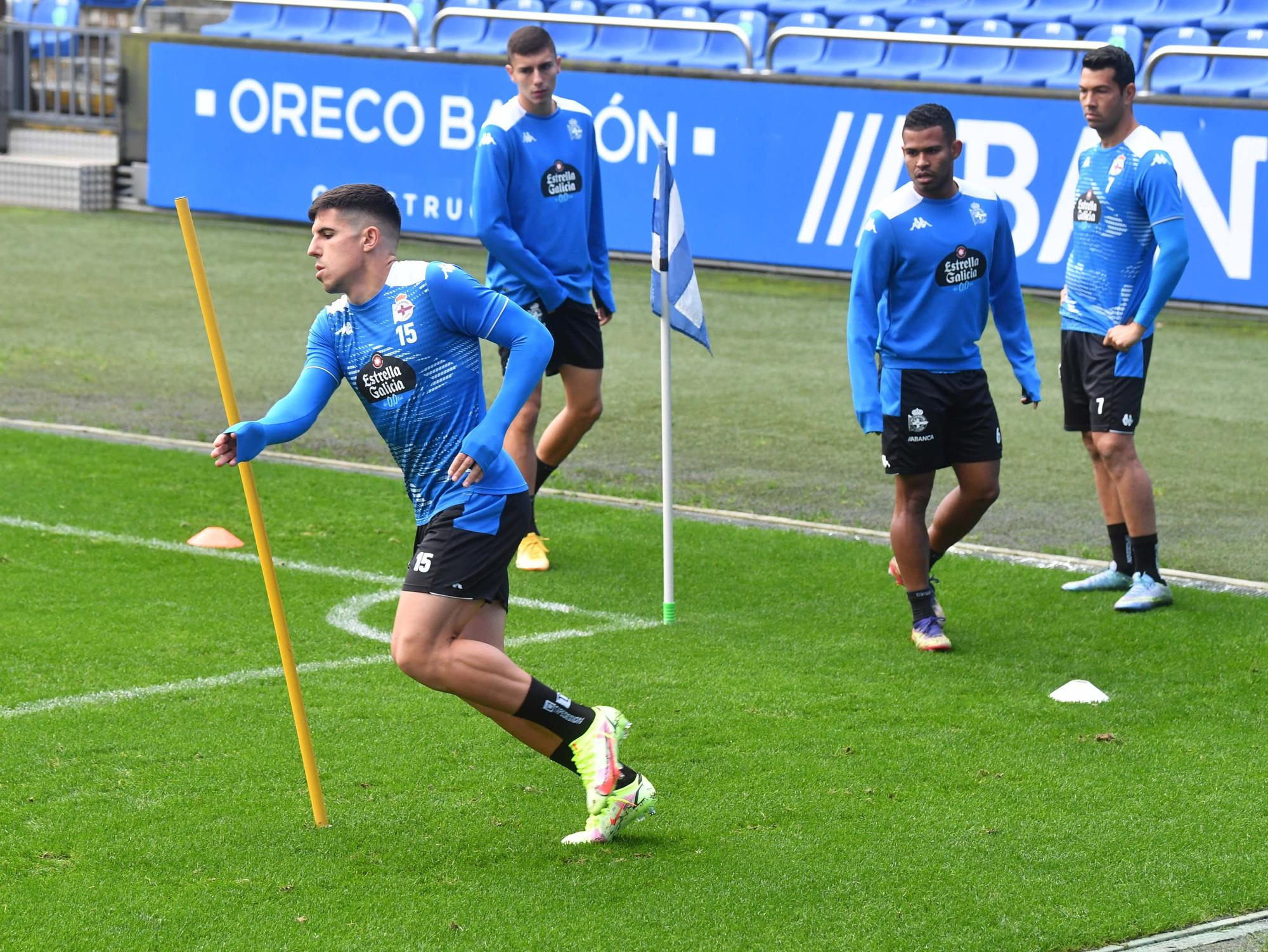 El Dépor prepara en Riazor el partido contra el Zamora