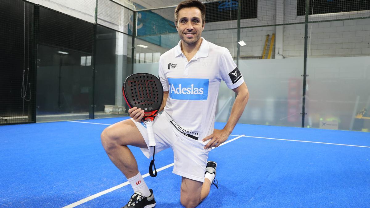 Fernando Belasteguin, ayer en Vigo.