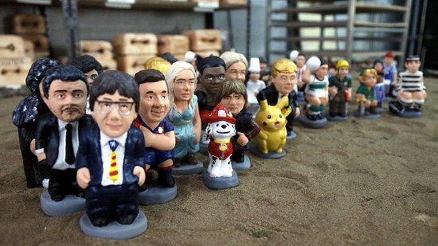 Personatges de &#039;Joc de Trons&#039;, Puigdemont, Luis Enrique o Pikachu, nous caganers