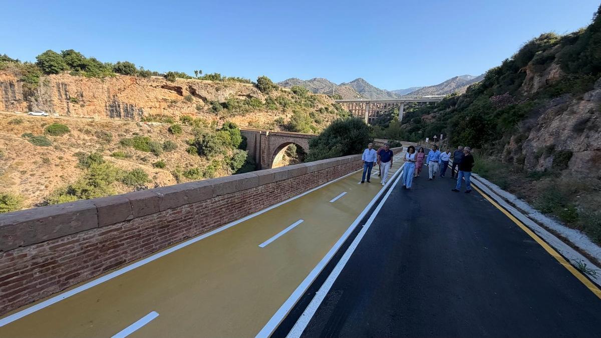 Nerja y Maro definitivamente conectadas por carril bici.