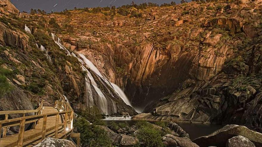 Cascada del río Xallas en Ézaro.