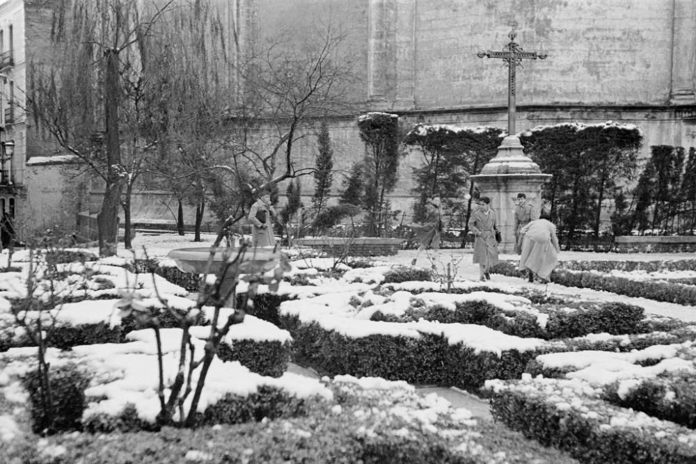 Nevada en Málaga del 3 de febrero de 1954.