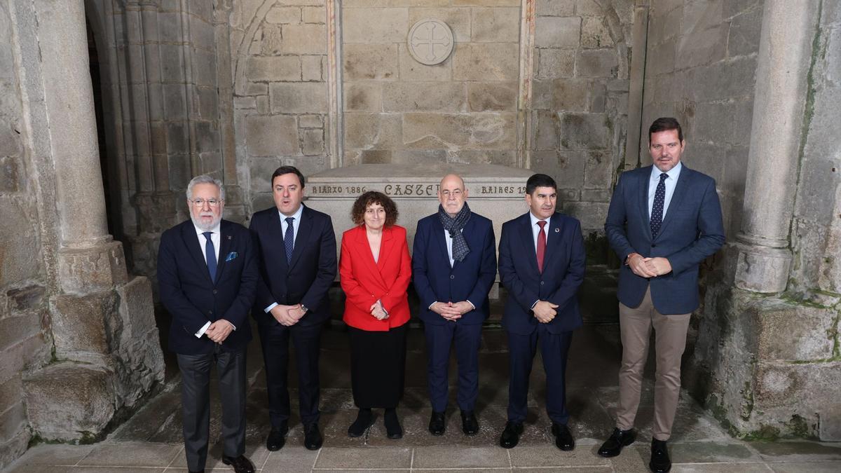 Homenaxe a Castelao en Santiago