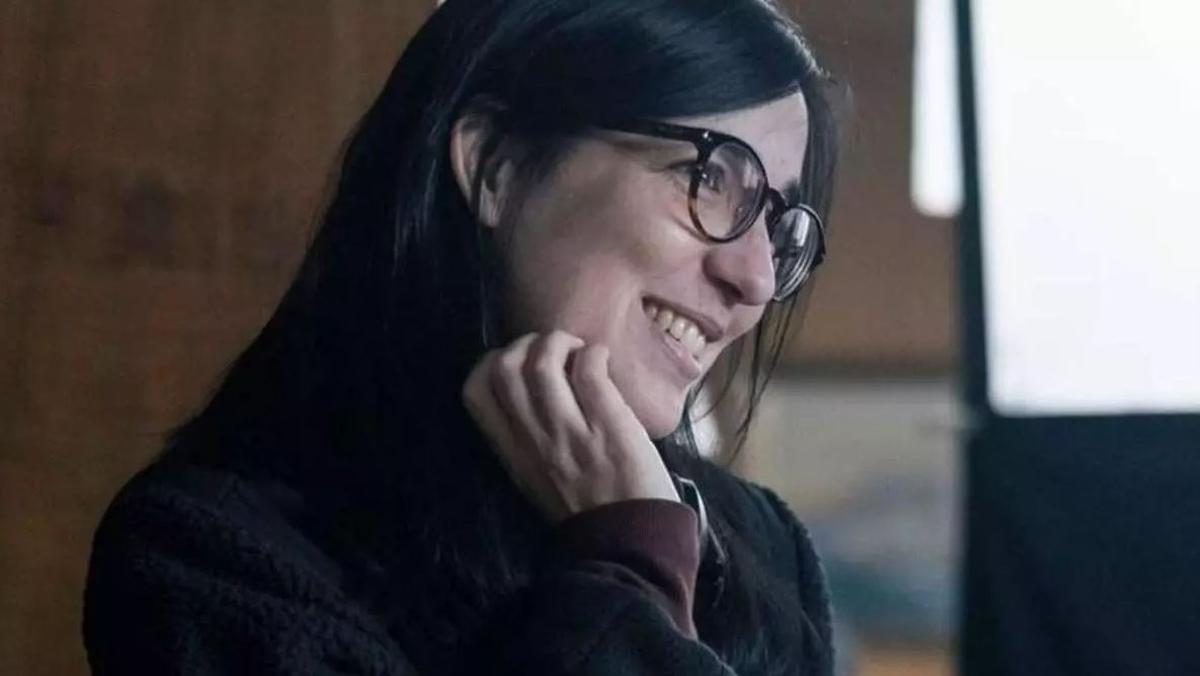 La cineasta Alauda Ruiz de Azúa, en pleno rodaje